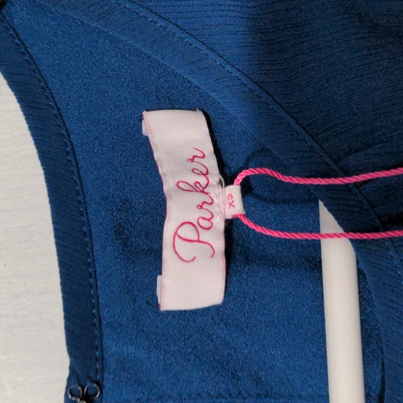 NEW Parker Beautiful blue dress - Picture 2 of 6